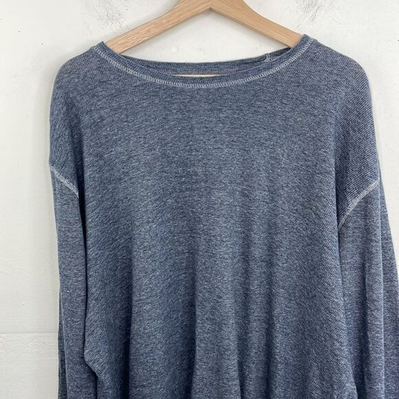 Reclaim Men's Blue Standard Fit Long Sleeve Thermal Shirt Size XXL Soft Comfy - Picture 2 of 12